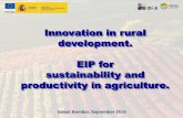 Innovation in rural development. EIP for …ec.europa.eu/.../key-note-01-isabel_bombal_d_en.pdfProgramming tools National and regional RDPs. Operational Groups and Innovative Projects