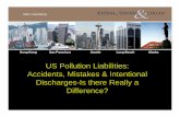 US Pollution Liabilities: Accidents, Mistakes ... · US Pollution Liabilities: Accidents, Mistakes & Intentional Discharges-Is there Really a Difference? Marc Greenberg Hong Kong