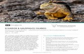 Ecuador & GalápaGos Islands SPP Grps/Experience Wildlife...which feeds off the Opuntia cacti that dot the trail on the 15-minute hike to the area. As the beach comes into sight, watch