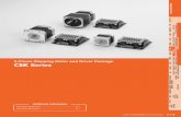 Stepping Motors - University of Wisconsin–Madison · 2016-07-14 · ORIENTAL MOTOR GENERAL CATALOG 2003/2004 C-119 Stepping Motors Motor & Driver Packages Closed Loop A AC Input