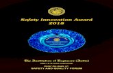 Safety Innovation Award - 2018 Innovation Award - 2018.pdf · presentation to the Jury. Such presentations should be specifically prepared at the time of the Award Application and