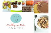 Simple, quick recipes and ideas for clean-eating snacks ... · Pumpkin Spice Energy Bars ! 15 minutes 7 Bars ! 8 ounces dates (I used 1 package of Dole dates) 3/4 cup walnuts 3/4