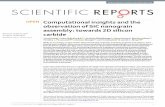 Computational insights and the observation of SiC nanograin ... - … · 2018-06-27 · SCIENTIFIC REPORTS: 4399 DO:1.13s1-1-3-1 Computational insights and the observation of SiC