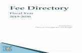Orange County Fee Directory - ocfl.net library/Open... · Orange County. Users of this document are cautioned to consider its value only as a reference source and not as a legally