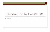 introduction to labview - Sonoma State Universityweb.sonoma.edu/users/f/farahman/sonoma/courses/labview/... · 2018-01-24 · like a book o Where the MAGIC happens! Terminals When