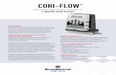 CORI-FLOW - Insatech · M54 M55 Max. flow FS rate 100 600 Min. flow FS rate Liquid 5 20 Min. flow FS rate Gas 10 50 Recommended min. flow 0,2 0,5 Zero stability < 0,050 < 0,100