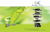 Kalister Middle East L.L.C.kalistergroup.com/brochures/Eco-Friendly-cable-management.pdfEnvironmental protection as a competitive advantage Contractors are increasingly opting for