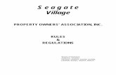 S e a g a t e Village - Beach Property Management ......A. Noncompliance – Written notification to the owner from the Board of Directors via the Managing Agent or representative,