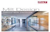 Milt Design ... MILT partition walls to soffit and double floor: Technical description of partitions