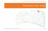 Four Mile Run Park - alexandriava.gov · During the Four Mile Run flood control project of the 1970’s, the Four Mile Run streambank and wetlands were inundated with construction