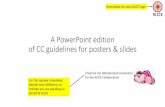 A PowerPoint edition of CC guidelines for posters & slidesalice-collaboration.web.cern.ch/sites/alice... · 14-19 May 2018 -Quark Matter C. Cat -CC Guidelines 2 Quark Matter 2018