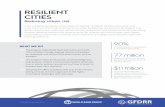 RESILIENT CITIES - ReliefWeb · Resilient Cities initiative partners with participating cities to develop ... The result was the $250 million Can Tho Urban Development and Resilience