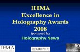 Excellence in Holography Awards 2003 in... · New Holographic Product ... State Department of Transport Infrastructure. for. Czech Republic Road Tax Stamp 2009. Holography Awards