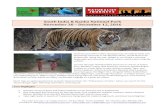 South India & Kanha National Park November 30 December 12 ... · South India & Kanha National Park November 30 – December 12, 2016 Immerse yourself in India’s dizzying array of
