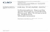 GAO-14-871T, Healthcare.gov: Information Security and ... · security and privacy of the Healthcare.gov website and related systems. The specific objectives of this work were to (1)