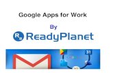 Google Apps for Work - ชื่อเว็บไซต์ · การใช้ Google Drive เพือเป็นทีเก็บข้อมูลต่างๆ 1 2 1. คลิกแอป