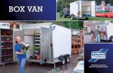 BOX VAN - Comunidades.netfiles.comunidades.net/hipitecnica/Box_Van_BV.pdf · BV64 Unbraked Box Van Small enough to tow conveniently behind your car†, providing 2.3m3 of space, this