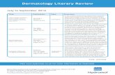 Dermatology Literary Review lit review Jul - Sept 16 FINAL.pdfChoice, transparency, coordination, and quality among direct-to-consumer telemedicine websites and apps treating skin