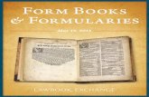 Form Books Formularies - The Lawbook Exchange, Ltd. · With a Prefi xed Digest of Rules and Cases Concerning Declarations. To Which Are Added the Mo st Accurate and Approved English