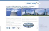 Filtration solution for air intake systems used in various ... · 2015 Filtration solution for air intake systems used in various turbine machinery Overview Thanks to many years of