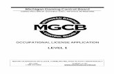 Level 1 Application Template Revisions - Initial 6-year ......business entity with a gaming license. Not Applicable Name of person and relationship to you Business entity name/address