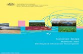 Corner Inlet Ramsar site: Ecological Character Description ... · 3.8.2 Scientific Research 89 3.9 Conceptual Model ... 4.2 Derivation of Limits of Acceptable Change 92 4.3 Characterising