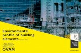 Environmental profile of building elements profile... · profile of building elements [update 2020] ... used in Building Elements (MMG) for the Flemish construction industry. In 2014,