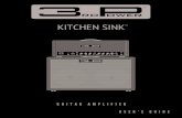 Kitchen Sink Manual V1 - 3rd Power3rdpower.com/.../2019/03/Kitchen-Sink-Manual-V1.pdf · the Kitchen Sink. Dimensions & Weights: Subject to change anytime. Please measure your amp