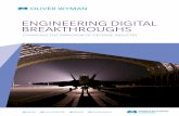 Engineering Digital Breakthroughs...Defense firms are in a position to leverage various breakthroughs in engineering processes and approaches so as to shorten development cycles, reduce