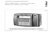 DULCOMETER®, Compact Controller, Measured variable: pH / ORP · DULCOMETER® Compact Controller, measured variable pH / ORP. 2.1 Explanation of the safety information Introduction