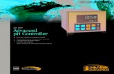 pH 500 Advanced pH Controller - Instrumart · Combination pH electrode with matching pin (for grounding) with 16.5’ (5 m) cable Ordering Information mV 600111ORP controller, single