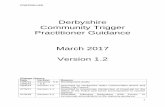 Derbyshire Community Trigger Practitioner Guidance CONTROLLED 1 Derbyshire Community Trigger Practitioner