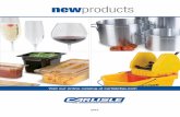 newproducts - WebstaurantStore.com · newproducts Visit our online catalog at carlislefsp.com 2013. ... Prod No Description Pack Cs Wt/Cube List Price Satin Finish Fry Pans TB61007