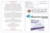 UPCOMING EVENTS Knights Knews Council Calendar: … 2016-2.pdfApr 04, 2016  · MAY 2016 Cinco de Mayo - May 1 (Tony Demarco 558-4328) Council Nominations - May 10 (Bill Alexander