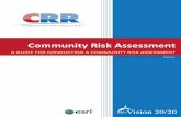 Community Risk Assessment - tn.gov€¦ · required for conducting a risk assessment in preparation for prevention and mitigation planning. The intent is to provide simple and easily