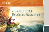 CalRTA Members - 2017 Retirement Readiness Assessment · 2018-02-12 · 3. Mostly Sufficient. 4. Completely Sufficient. Number of Respondents Retirement Income Sufficiently Ensures