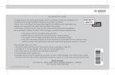Bosch Power Tools Warrantycard BW 1 year€¦ · Title: Bosch Power Tools Warrantycard BW 1 year Created Date: 6/16/2016 3:07:09 PM