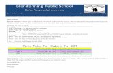 Glendenning Public School - glendennin-p.schools.nsw.gov.au · Prospect focuses on the education of road/bicycle safety. The program utilises bicycle safety in both the practical