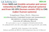 From MAS-net (mobile actuator and sensor networks) to CPS ...€¦ · 09/04/2016  · Springer UAV Handbook (news on 2 nd Ed.) • Brandon Stark, Calvin Coopmans and YangQuan Chen.