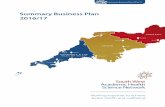Summary Business Plan 2016/17SW AHSN Summary Business Plan 2016/17SW AHSN annual review 2015/2016 Working together to achieve better health and wellbeing 1. Associaet - offered at