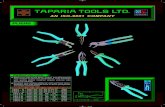 pliers - TAPARIA TOOLS · Title: pliers Author: anirudh Created Date: 20130325071404Z