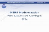 New Datums are Coming in 2022 - Federal Geographic Data ... · New Datums are Coming in 2022 geodesy.noaa.gov. What’s Being Replaced? Horizontal Vertical –NAD 83(2011) –NAD