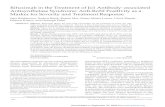 Rituximab in the Treatment of Jo1 Antibody–associated ... · Jo1 and anti-Ro52 antibodies were measured with the immunoblotting assay ANA Profil 3 EUROLINE (Euroimmun), which presents