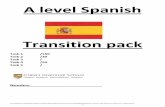 A level Spanishsleafordjsf.org/sites/default/files/files... · 2. The vocab test will be on the vocab in task 2. 3. The speaking test will include a photo to describe and 3 minutes