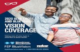 2020 BLUE CROSS AND BLUE SHIELD VISION COVERAGE€¦ · low or no out-of-pocket cost. See additional covered lens options in the 2020 brochure. Frames No copay, covered every calendar