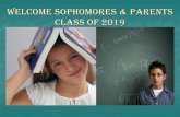 Welcome Sophomores & Parents Class of 2019 · Western suffolk boces Wilson tech Tenth Grade Wilson Tech Orientation at HHS will be held on Tuesday, January 10th, 2017 (small class