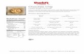 Chocolate Chip - WebstaurantStore.com · Chocolate Chip Cookie-dough | Gourmet Enjoy your favorite Chocolate Chip Cookie, made with deliciously sweet chocolate morsels, folded into