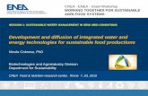 Development and diffusion of integrated water and energy … · A showcase of eco-innovations along the agri-food chain with different applicability level, innovation and research