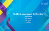 Esri Business Analyst: An Overview · Business Analyst Doc Pages-Business Analyst Resource Center • Related Esri Training and Tutorials-Getting Started with Business Analyst Online-Product