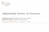 Opportunity Zones: An Overview - Growth Dimensions · Opportunity Zones: An Overview Catherine Lyons, Manager of Policy and Coalitions David Cervantes, Research & Policy Fellow ECONOMIC